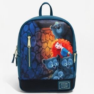 Loungefly Brave Merida & DunBroch Bears Hiding Disney Pixar Backpack